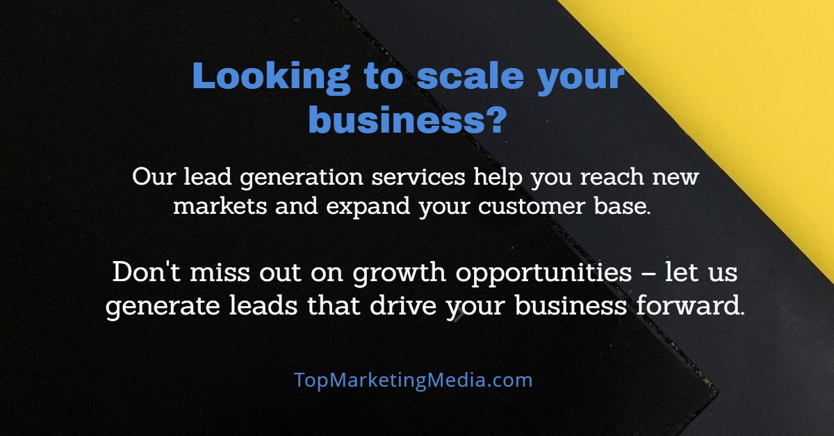 TMM Looking to scale you business